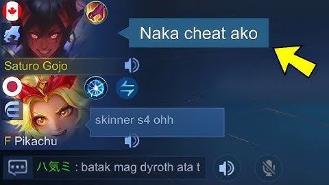  I PRETEND USING CHEAT THEN SHOWING THEM ONE HIT  DAMAGE  ON DYRROTH!!- MLBB 💀😳🤫 