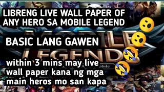 LIVE WALLPAPER NG MOBILE LEGEND FOR FREE screenshot 5