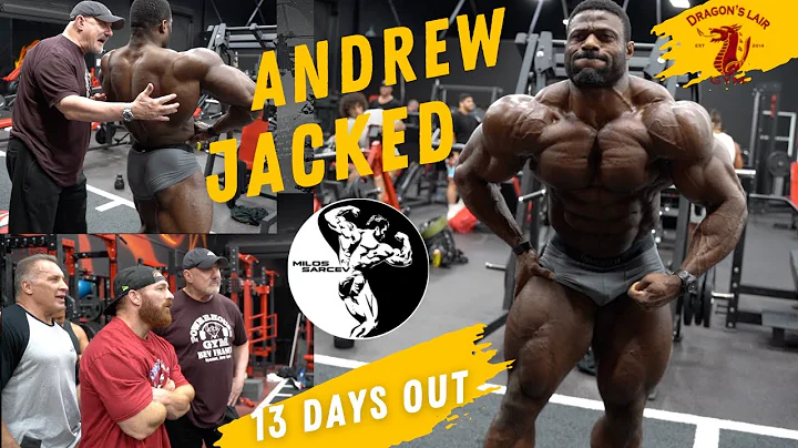 AndrewJacked 13 days out of His IFBB-PRO debut Vic...