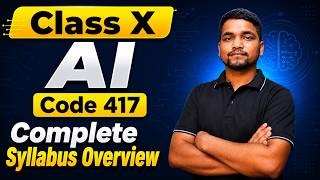 Class X Artificial Intelligence Syllabus Overview for 2027 | AI Code 417