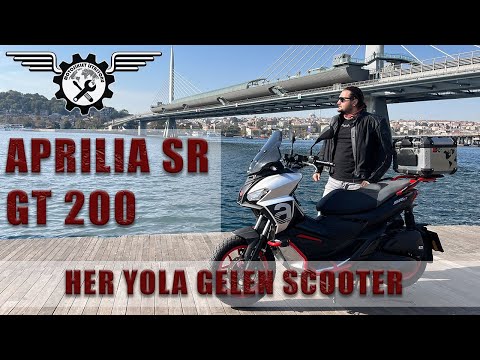 Aprilia SR GT 200 İnceleme | Her Yola Gelen Scooter ! (2022)
