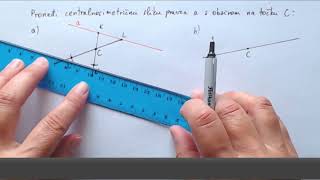 Centralna simetrija - 04 - preslikavanje pravca by Antonija Horvatek - Matematički video na dlanu 131 views 2 weeks ago 9 minutes, 46 seconds