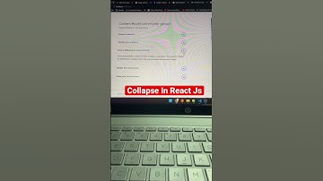 React JS Collapse #react #native #programming #codding