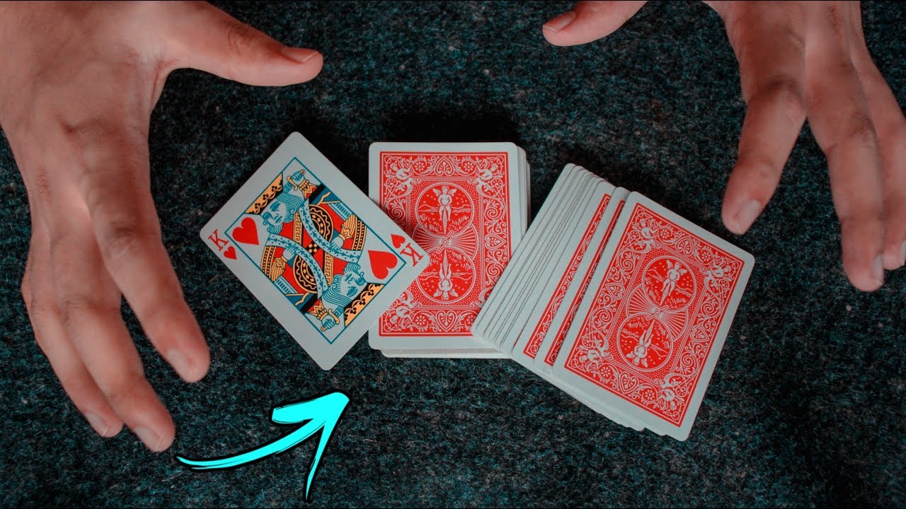 BEST & EASY Way To Do HAUNTED Deck Magic Trick TUTORIAL!!!