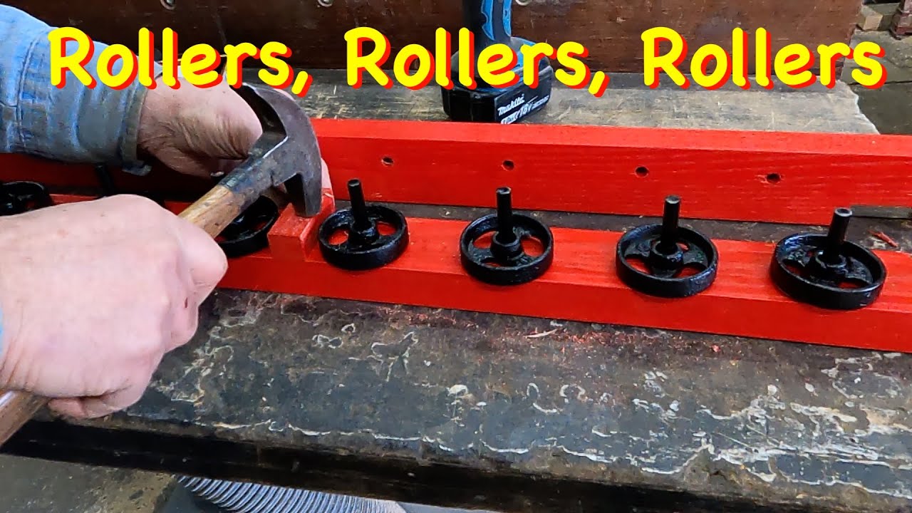 Lots of Rollers Make This Smith Spreader Work Engels Coach Shop YouTube