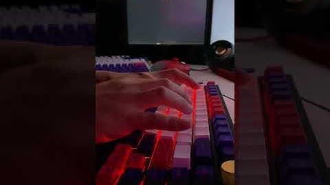 GMMK PRO with Durock V2 Stabilizers and C3 Equalz Tangerine Switches lubed with Krytox 205g0