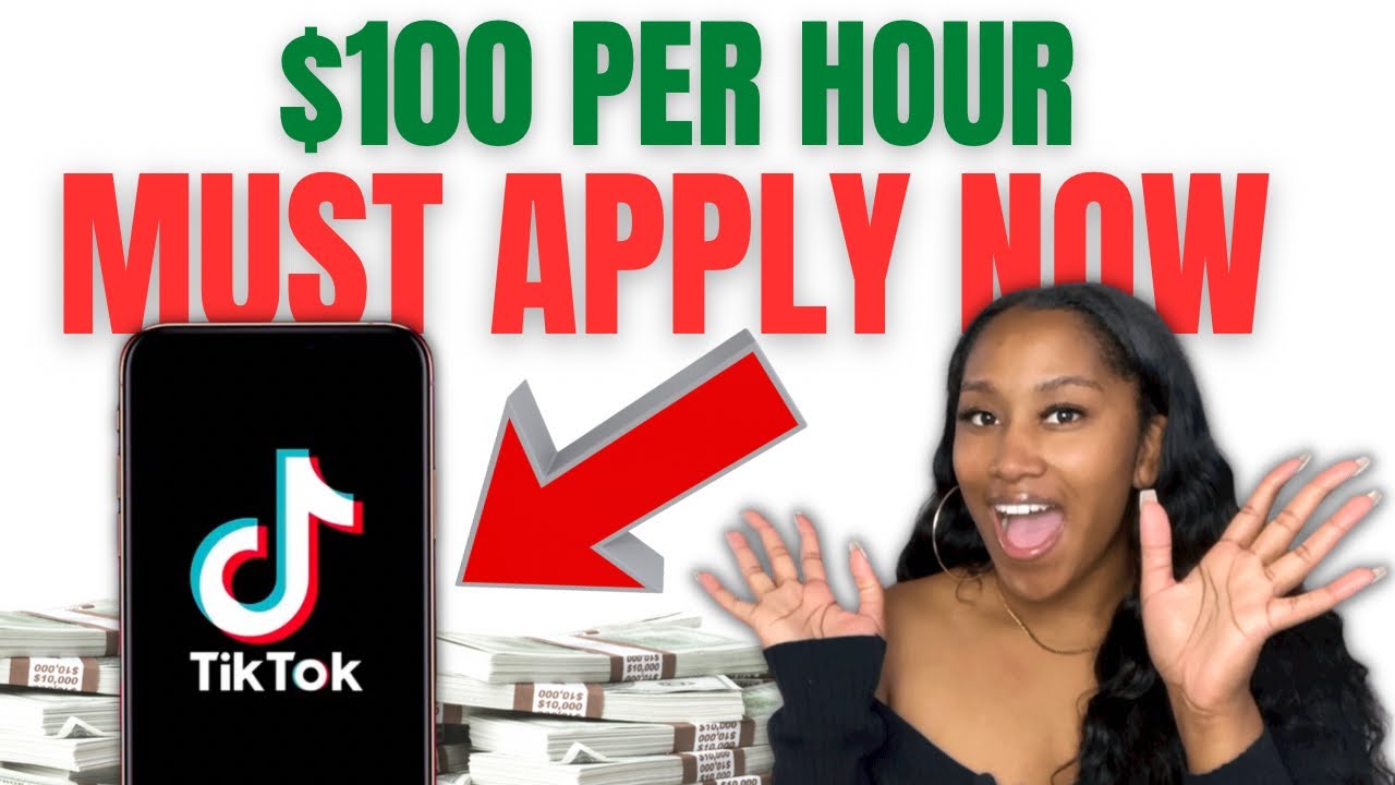 here's how you can get paid to watch TikToks 👀💸 #jobopportunity