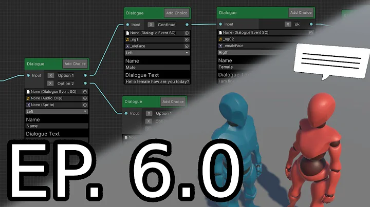 Unity Dialogue Editor Tutorial made with graph view Part 6.0 - Event Call