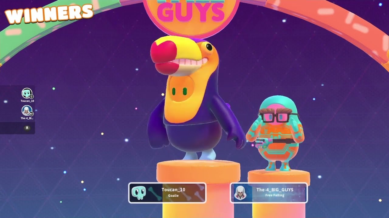 Toucan Plays Fall Guys