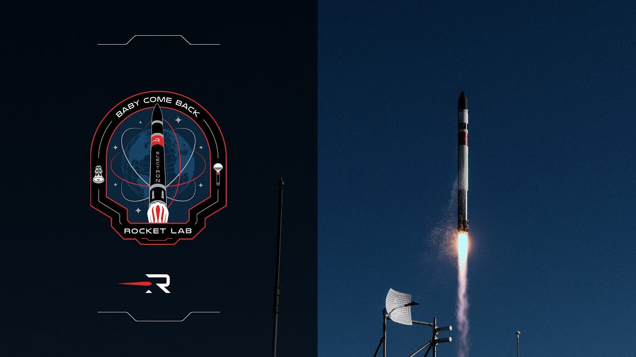Rocket Lab 'Baby Come Back' Launch video artwork