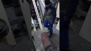 Видио от подпищика!!! Выжегание газ балкона!!!