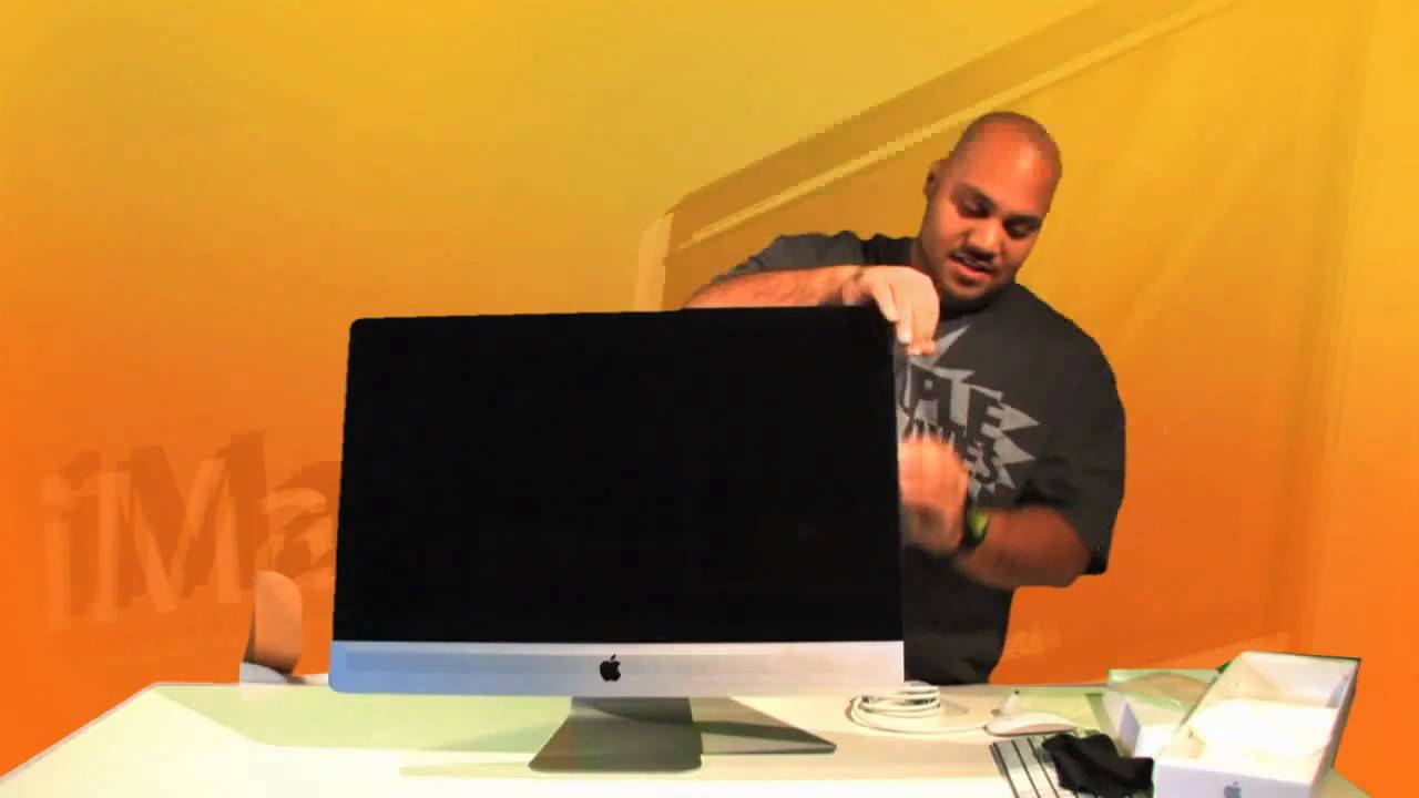 27-inch iMac unboxing (late 2009)