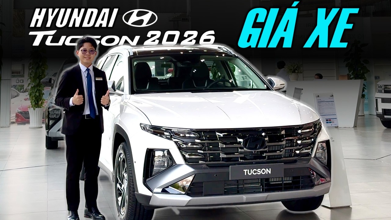 Giá Xe Hyundai TUCSON 1.6 Turbo 2025 - Trả Trước 206 Triệu | Review NEW TUCSON 2025 Bản Cao Cấp