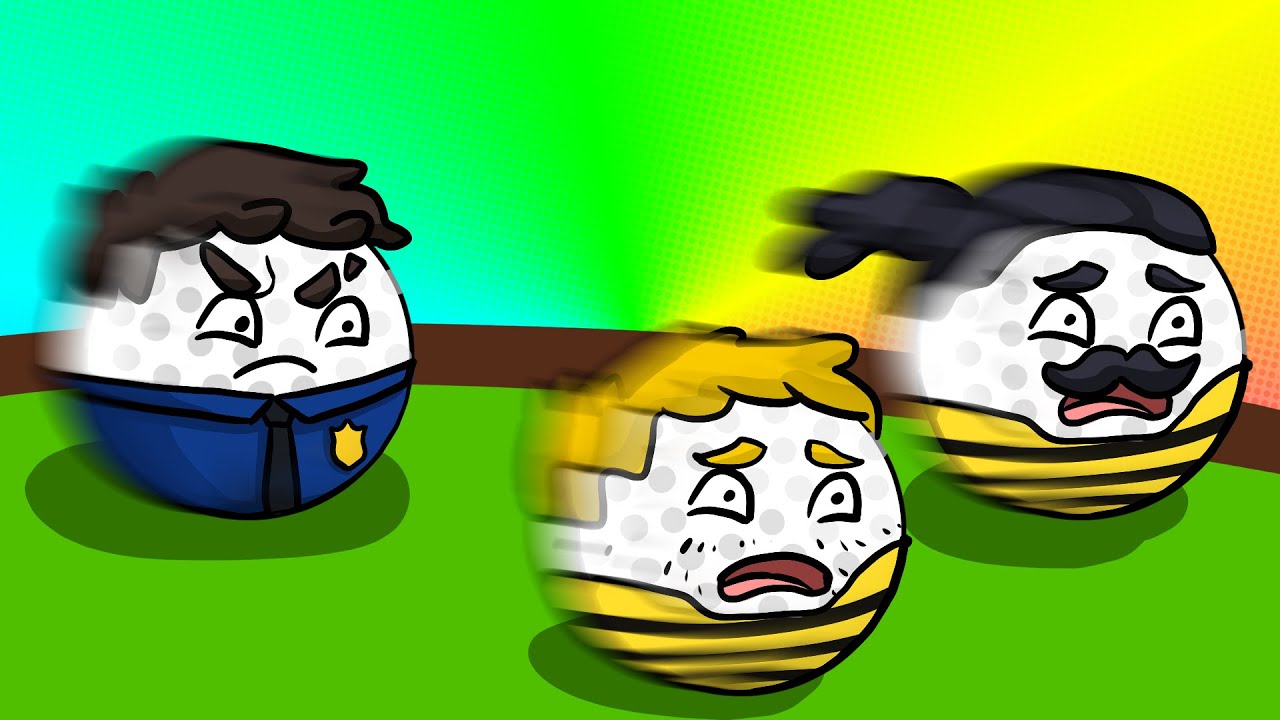 JAILBREAK, ALE JA POLICJANT CHCĘ ICH ZAMKNĄĆ | GOLF WITH YOUR FRIENDS