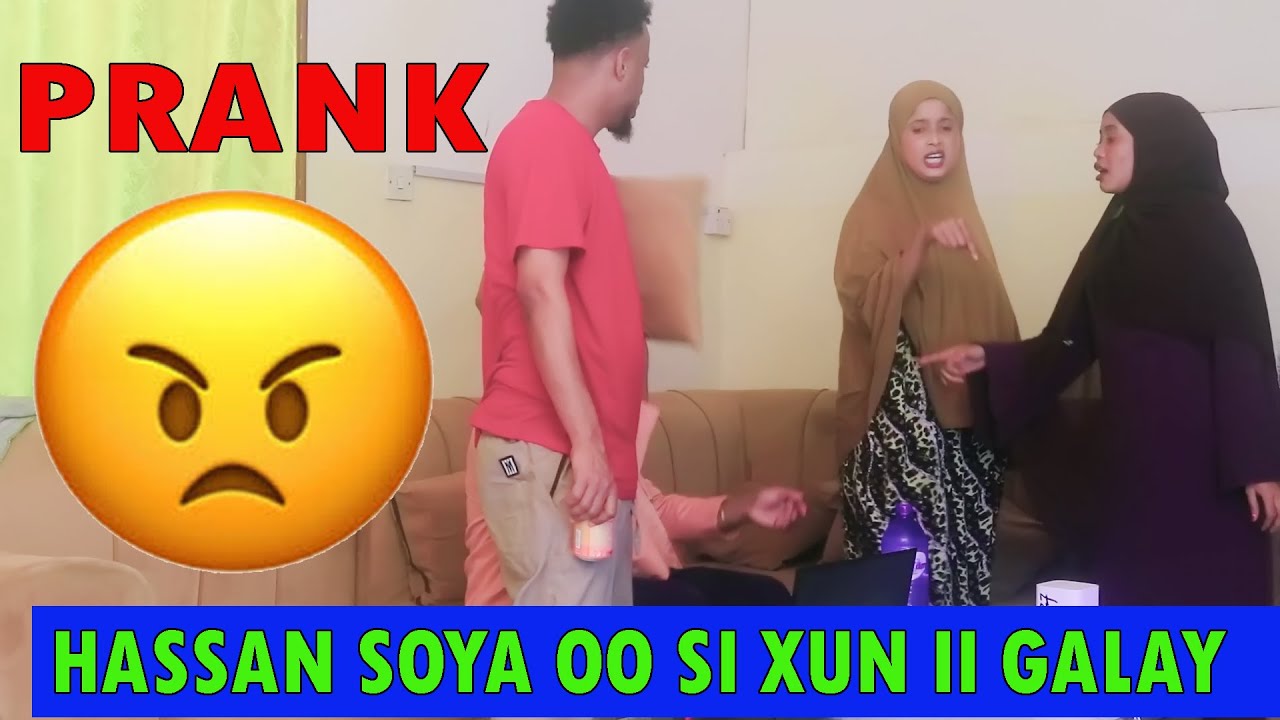 PRANK_ HASSAN SOYA OO SI XUN U GALAY GABAR MARTI II AHAYD ILAA HEER GACAN QAAD AH
