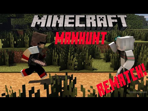 Minecraft Manhunt!! რემატჩის დროა სიმონი!
