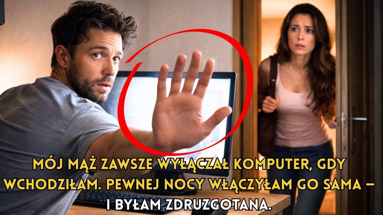 Mój mąż zawsze wyłączał komputer, gdy wchodziłam. Pewnej nocy włączyłam go sama —i byłam zdruzgotana