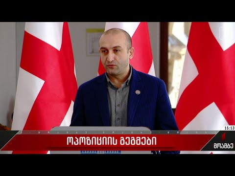 ოპოზიციის გეგმები