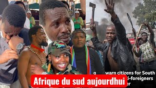 AFRIQUE DU SUD💔LA VIE DES ETRANGERS EN SUDAF👉🏻BOTALA NDENGE BABOMI BATU LELO NA TOWN😭PITIÉ JESUS💔😭