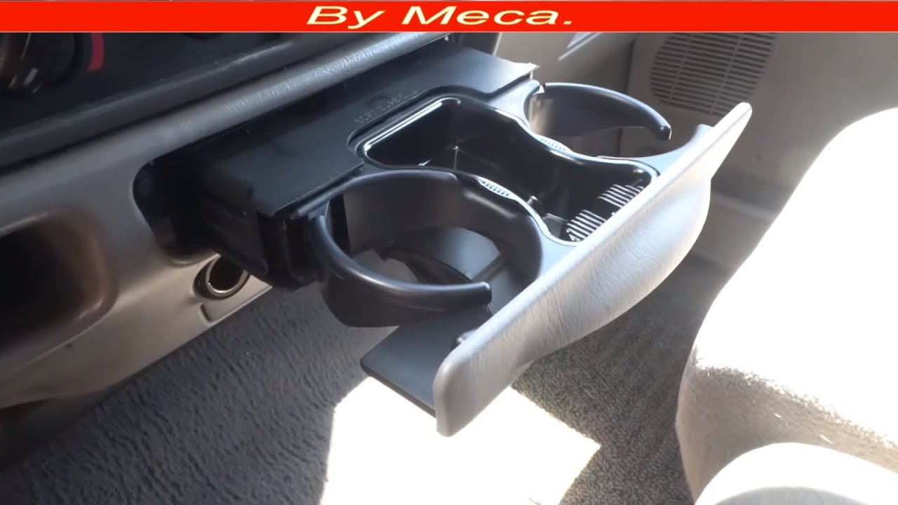 Tips Como Remover o reparar Un Porta Vasos ( Cup Holder).