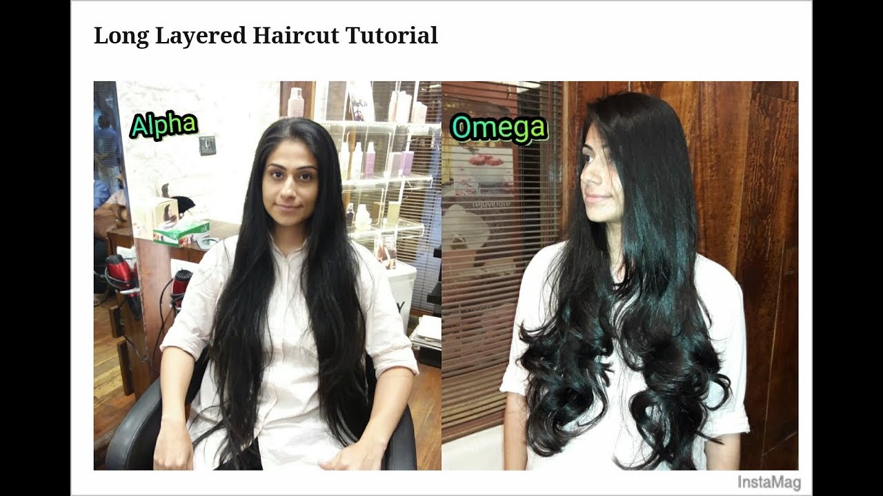 long layered haircut tutorial | steps cutting for long hair | haircut  expert by Shyama's Makeover - YouTube