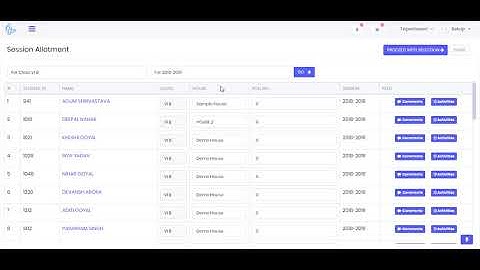 House/Roll no. Change | Schoolbird - School Management Software