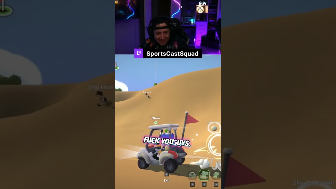 RAGE QUIT! Super Battle Golf Gets TOO Intense!