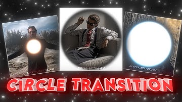 Ae like smooth circle transition in alight motion!(+Free preset) | #transition #alightmotiontutorial