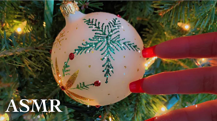 ASMR | Christmas Tree tour.. scratching, tapping & tingles galore 🌲🎅🏼❤️