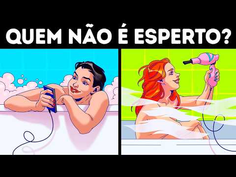 Hora de malhar o cérebro! Desafiamos você a acertar TODOS os enigmas