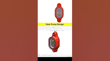 How to Design a Gear Pump #design #mechanism #engineering #solidworks