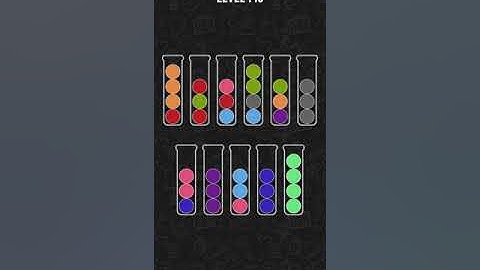 Ball Sort Puzzle   level 140 1 !!! Mobile Cell Phone Game Walkthrough Android / Apple