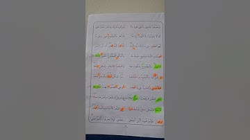 تلقين أبيات منظومة المقدمة ل محمد ابن الجزري في أحكام التجويد باب  المقطوع والموصول