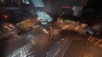 Lighting at Lorville Timelapse (Star Citizen 3.11)