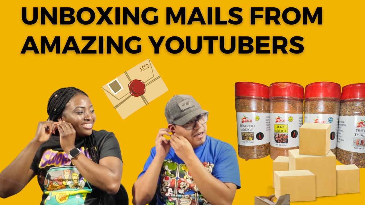 UNBOXING MAILS FROM YOUTUBERS! VLOGTOBER DAY 7