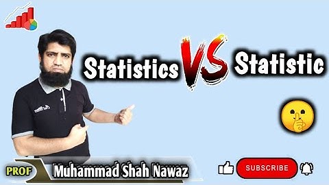 Statistics VS Statistic🤔 in Urdu🇵🇰/Hindi🇮🇳