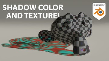 Add Color and Textures to Shadows in Blender!