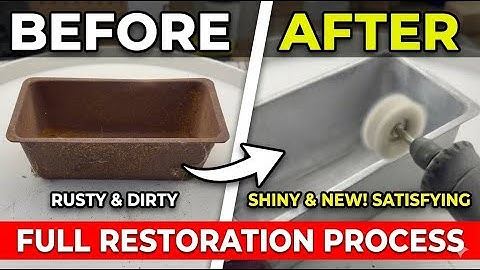 I Restored This Rusty Pan Instead of Throwing It Away