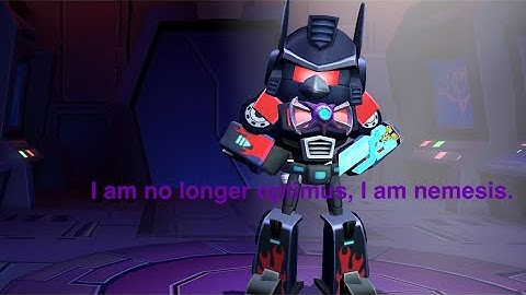 Angry Birds Transformers: Unlocked Nemesis Prime