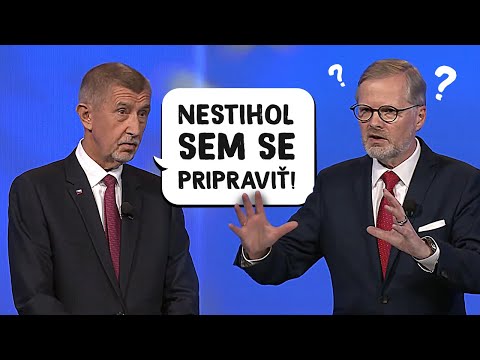 Debata BABIŠ vs. FIALA: Zase byla sranda! Andrej vymyslel úplně nový jazyk