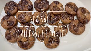 Resepi Mudah Sea Salt Callebaut Cookies !