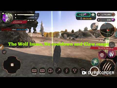 The Wolf version 1.9.0 - Immortal || No Cooldown || Claw Range