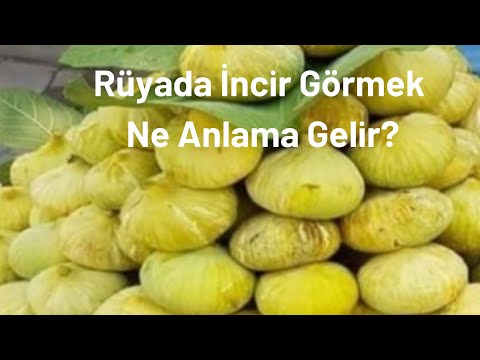 Rüyada İncir Görmek Nedir?, Rüyada İncir Görme