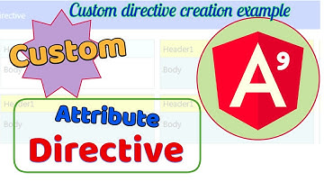 Attribute directive in Angular