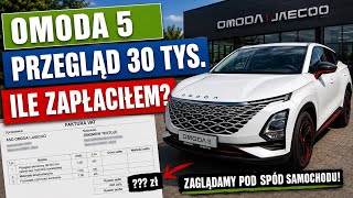 OMODA 5 after 30,000 km – how much did the second service cost Taking a look under the car!