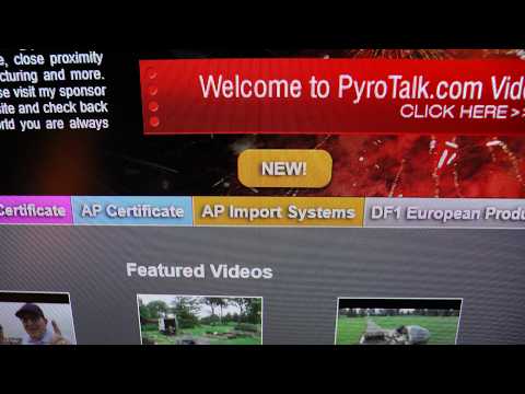 Import Firing Systems and Articles of Pyrotechnics Certificate Program (NEW)