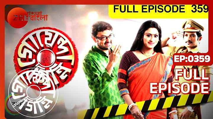Goyenda Ginni | Bangla Serial | Full Episode-359 | Indrani Haldar, Indrajit Bose | Zee Bangla