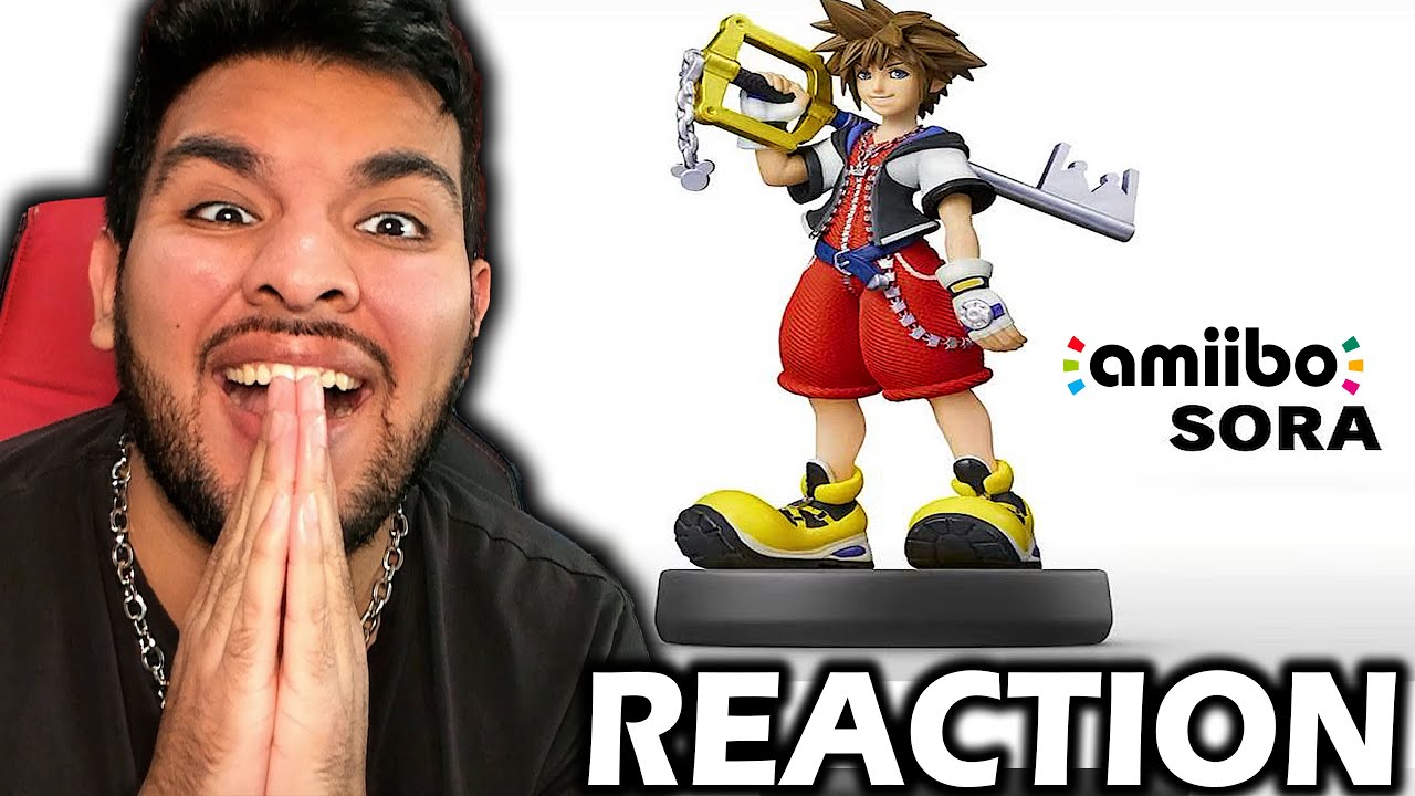 Finally Here ! Sora Amiibo Reaction 