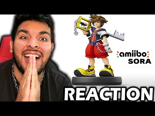 Finally Here ! Sora Amiibo Reaction 