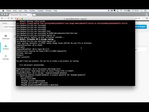 Creating an OpenShift project in CDK using Source-to-image
